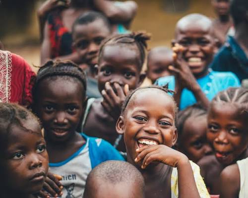 Smiling children