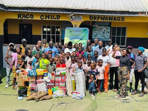 Community support for children at a care home